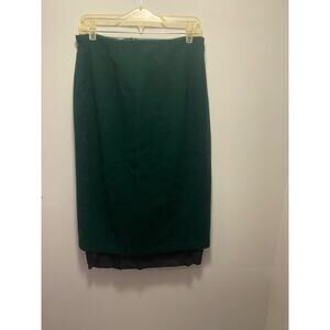 Vintage Savannah Wool Pencil Skirt 🍃